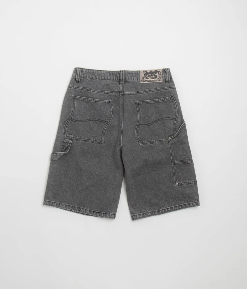 Dime Carpenter Denim Shorts - Faded Black