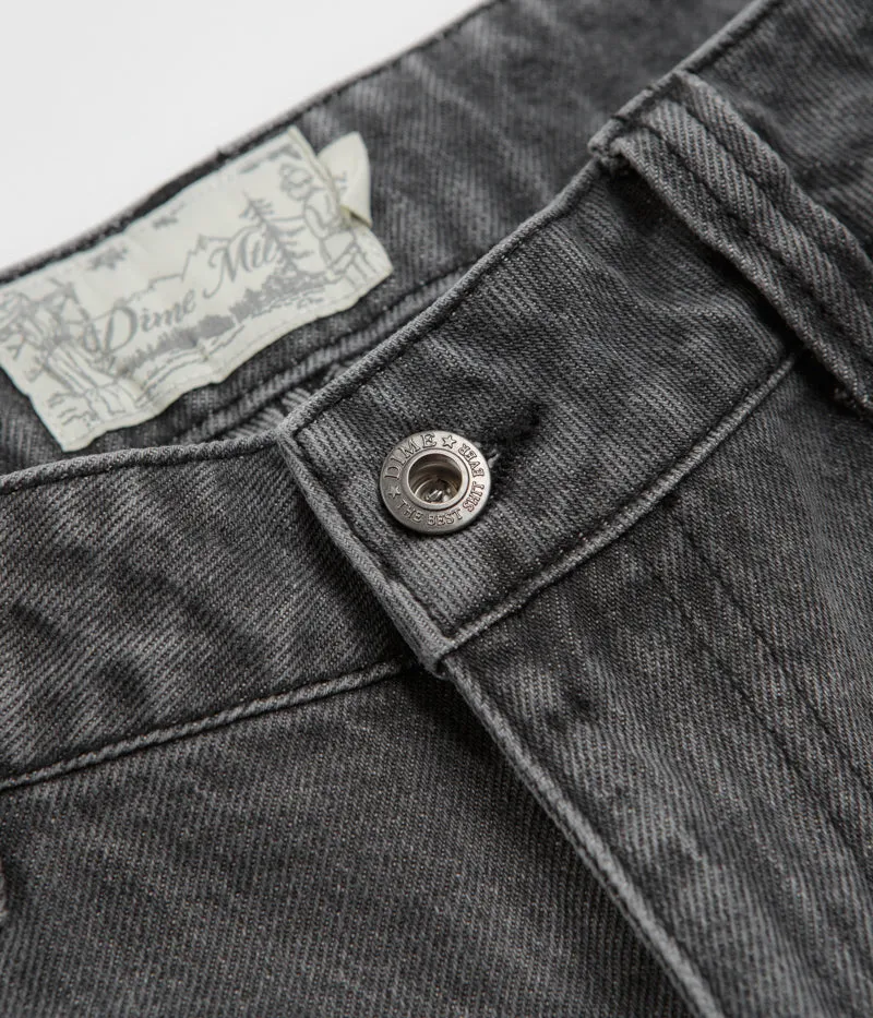 Dime Carpenter Denim Shorts - Faded Black