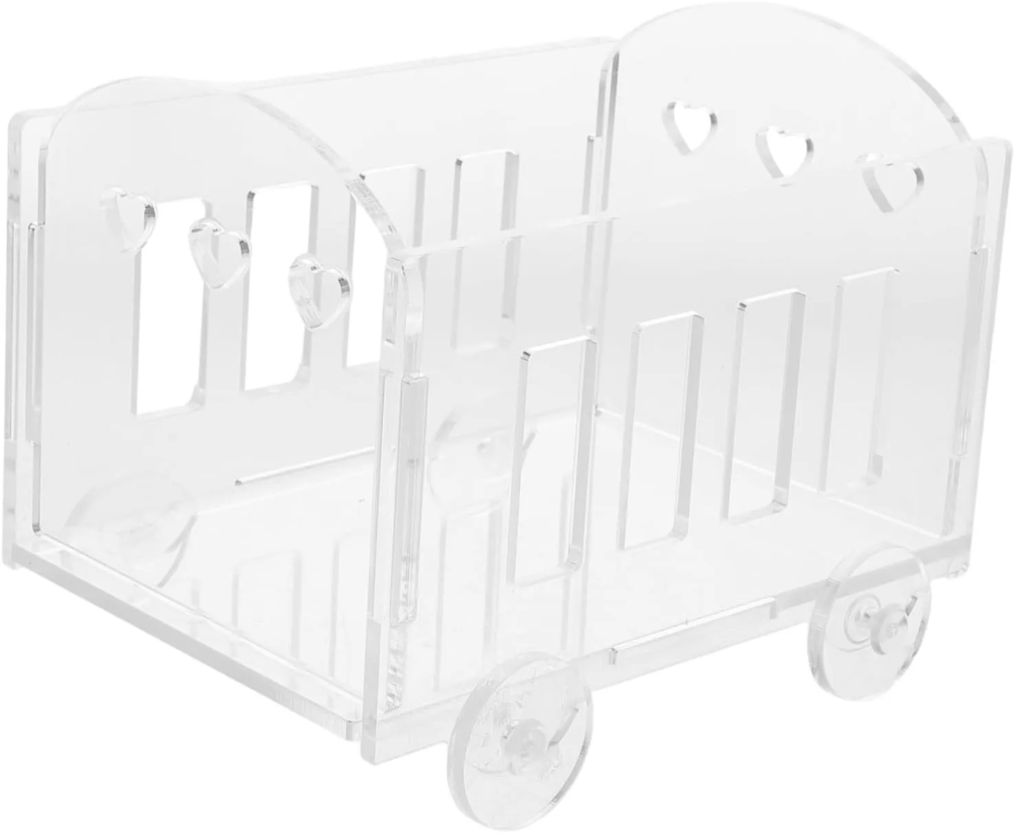 DIY Acrylic Display Case for Miniature Models Transparent Storage Box for Dolls Action Figures and Collectibles Elegant Crafts Organizer for Home Decor