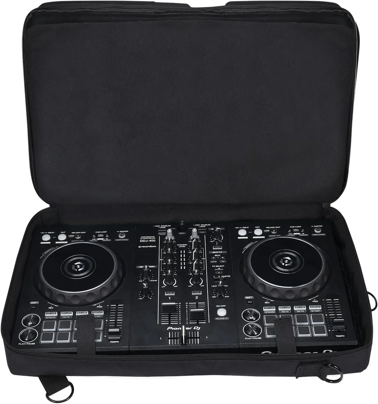 DJ Controller Storage Bag for Pioneer DDJSB3 DDJ-400 DDJ-FLX4 / Roland DDJ-200 / DJ-202/ Hercules Inpulse 300 DJ Controller Carrying Bag with shoulder strap