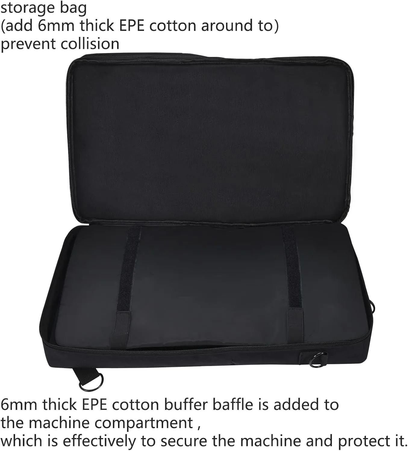 DJ Controller Storage Bag for Pioneer DDJSB3 DDJ-400 DDJ-FLX4 / Roland DDJ-200 / DJ-202/ Hercules Inpulse 300 DJ Controller Carrying Bag with shoulder strap