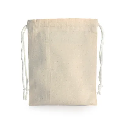 Drawstring Canvas Pouch Big