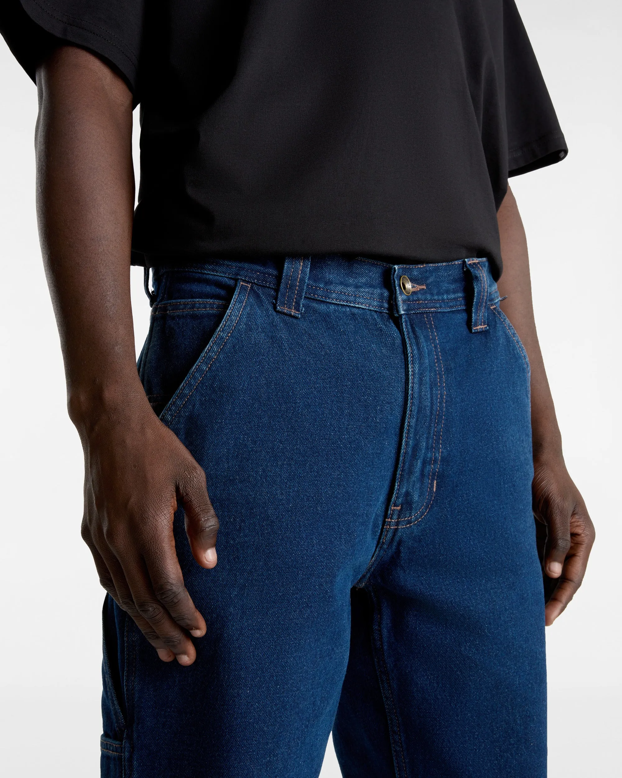 Drill Chore Relaxed Carpenter Denim Pant