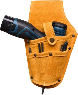 Drill Holster, Multifunctional Wearable Waist Pack Electric Drill Bag Electric Waist Belt Tool Pouch Bag for Wrench Hammer Screwdriver