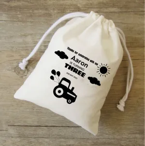 Drive By Birthday Favor Bags, Car Birthday Bag - Kids Birthday  -Customized Goodie Bag -Custom Name -Childrens Name Bag -Kids Party Favor