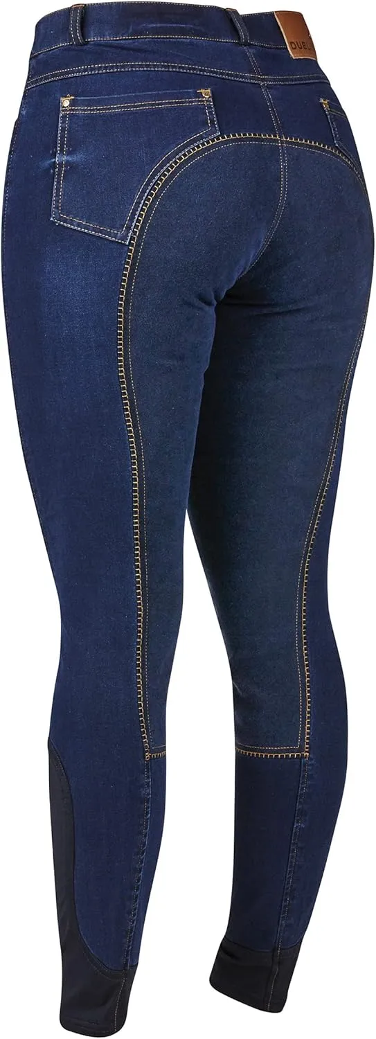 Dublin Shona Full Suede Seat Denim Breeches