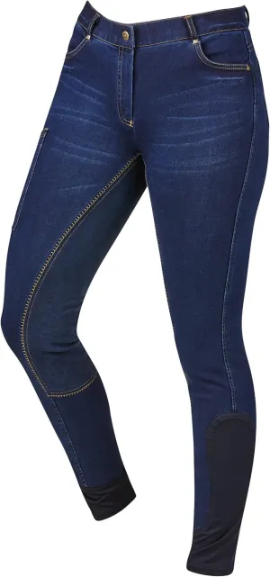 Dublin Shona Full Suede Seat Denim Breeches