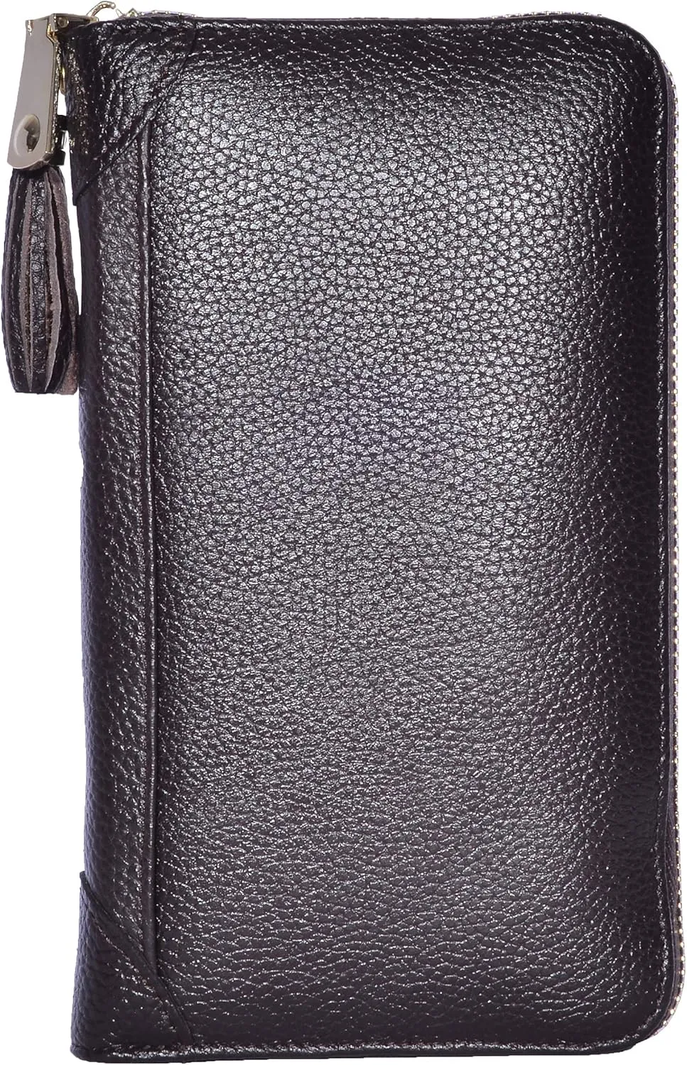 Easyoulife Credit Card Holder Wallet Womens Zipper Leather Case Purse RFID Blocking