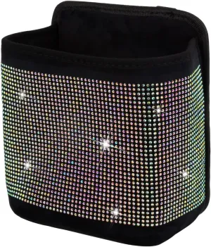 eing Car Seat Organizer Premium Seat Back/Front Seat Travel Caddy Bag, Bling Crystal Car Front Seat Organizer, Pratical Car Garbage Pocket Bin, Diamond Car Accessory (1 - Pack,Multicolor)