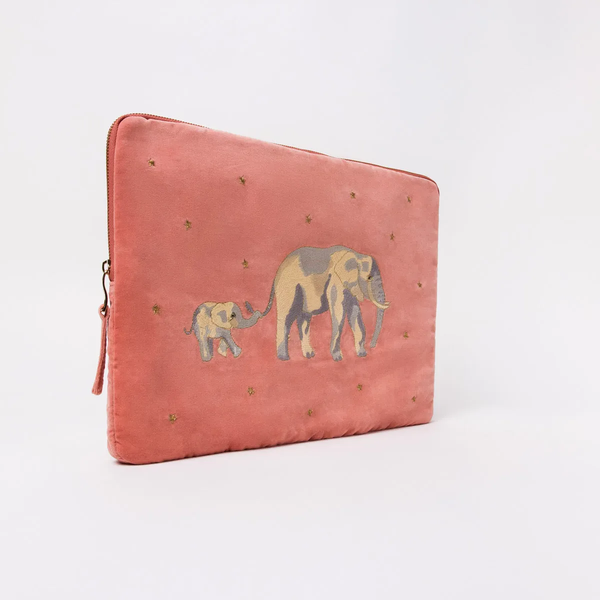 Elephant Conservation Laptop Case Large