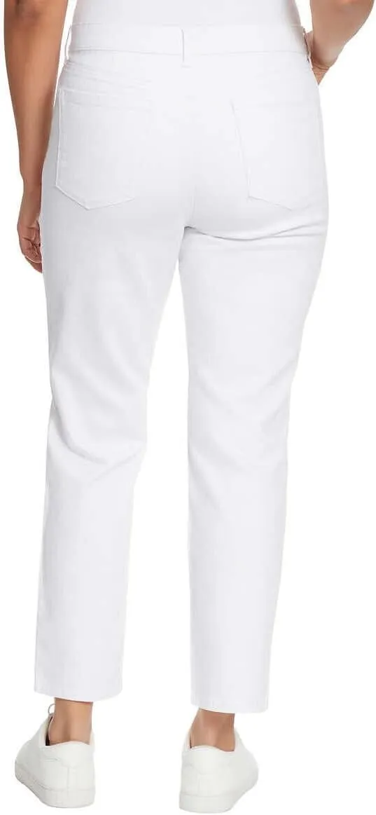 Ella Moss Women's Mid Rise Slim Straight Ankle Jeans