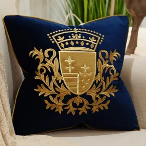 Embroidery Velvet Luxury European Pillow Case