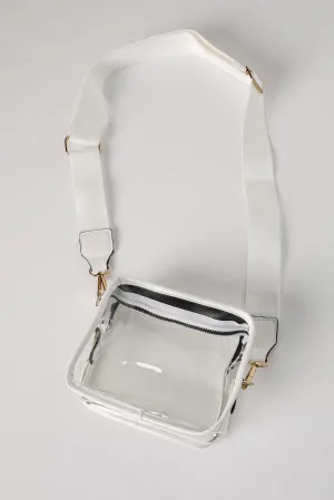 Energetic Aesthetic Clear Crossbody Bag