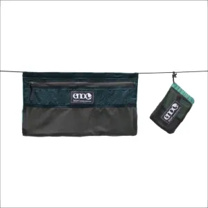 ENO Talon Hammock Organizer - Hanging Organizer for Camping & Backpacking Hammocks - Organizer Bag for Water Bottles, Travel Essentials, and Hiking Essentials