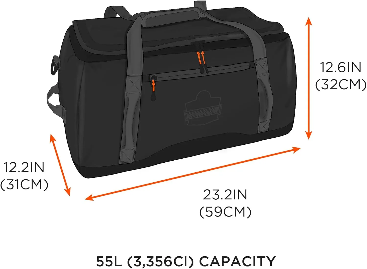 Ergodyne Water-Resistant Duffel Bag