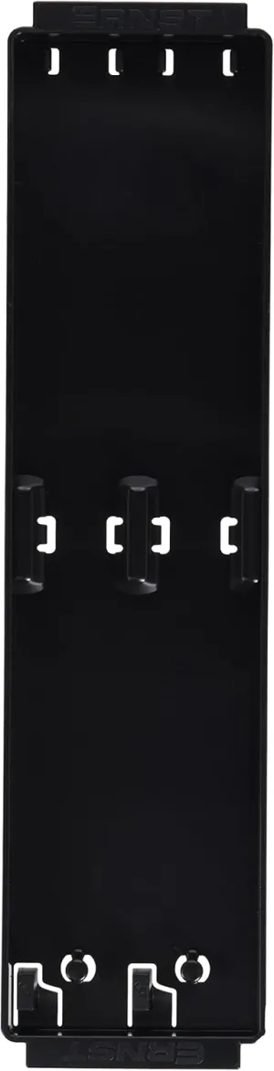 Ernst Manufacturing Socket Boss 2-Rail Tray, 13-Inch, Black (8433) - Made in USA