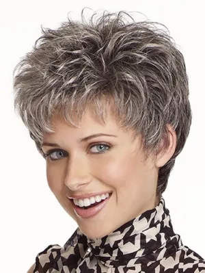 Eva Gabor Incentive Petite Monofilament Wig (511C Sugared Charcoal)