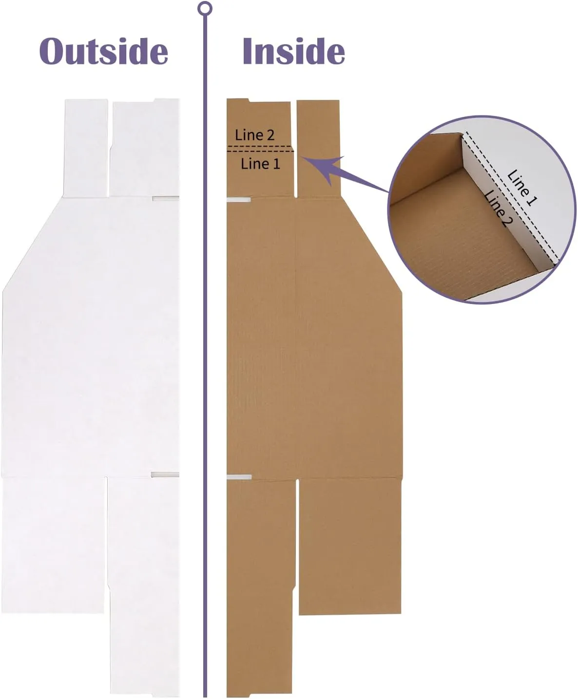 EXYGLO Garage Storage Bins - Pack of 35 Cardboard Shelf Organizer Bins 12x6x4.5inch for Pantry, Parts, Snacks, Bottles, Cans