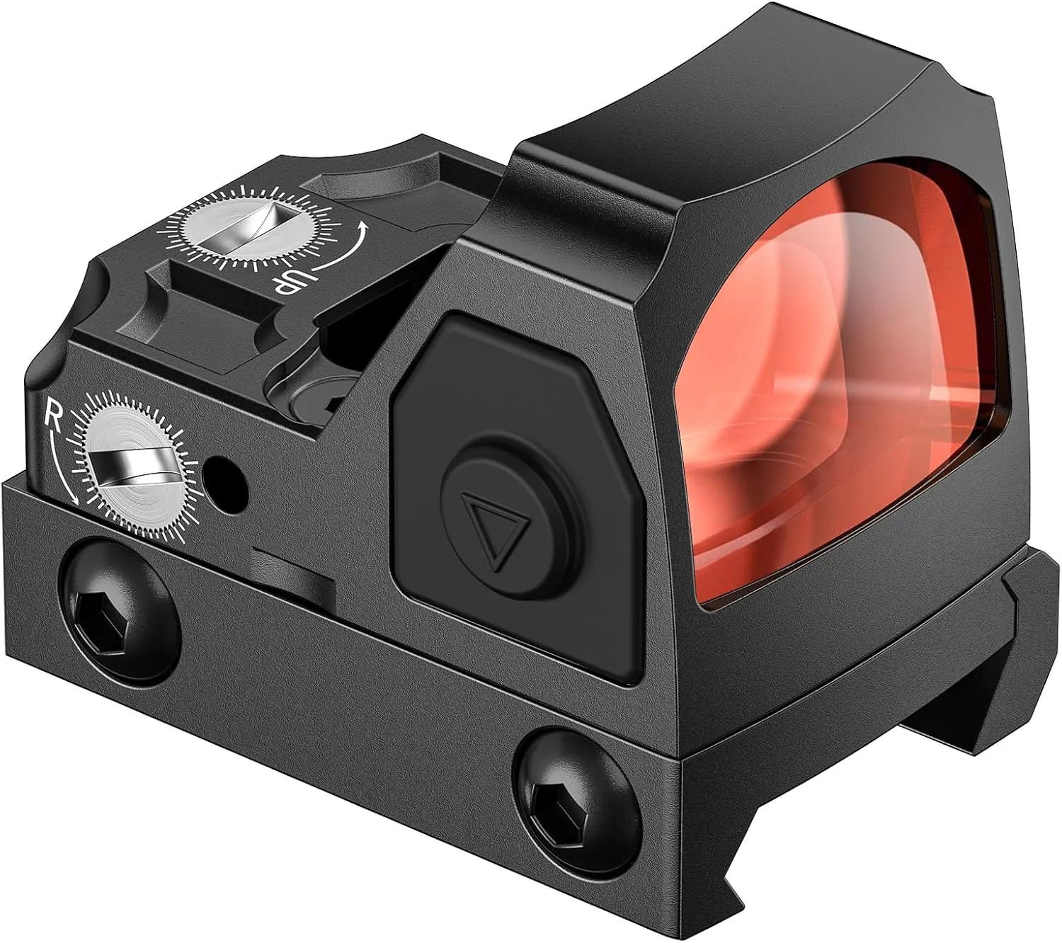 EZshoot Full Sized Red/Green Dot Motion Awake Optic for Pistols, 2MOA Dot, 12 Brightness Adjustment Red/Green Dot Scope, Suitable for RMR, Open Reflex Optics with Adapter Plate for MOS and Picatinny.