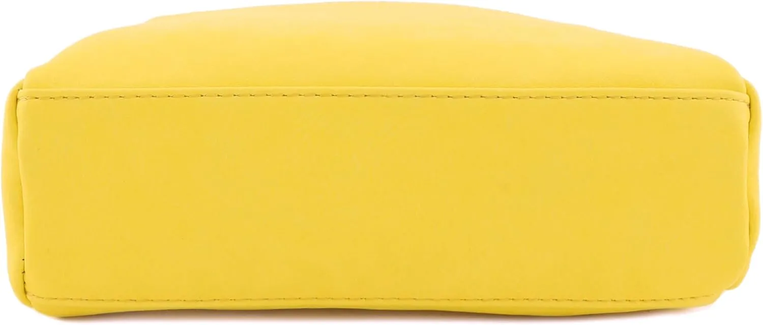 FashionPuzzle Triple Zip Small Crossbody Bag