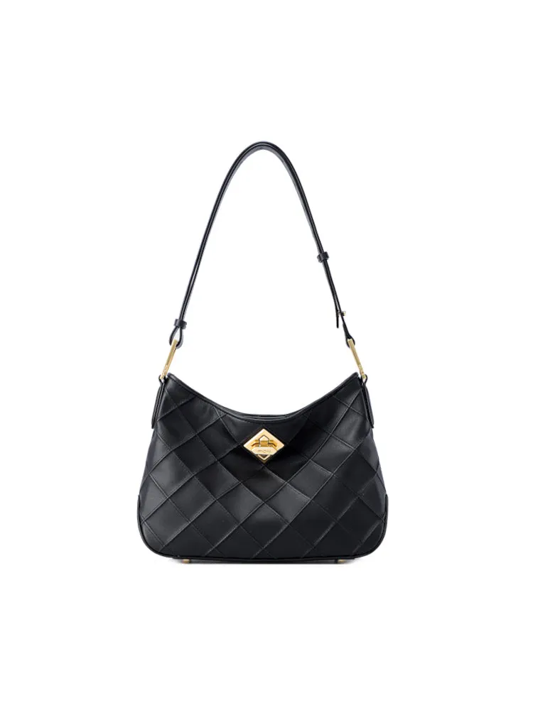 FION Quilting Leather Crossbody & Shoulder Bag