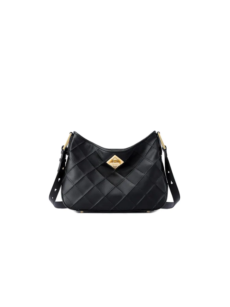 FION Quilting Leather Crossbody & Shoulder Bag