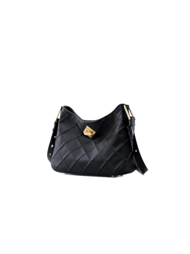 FION Quilting Leather Crossbody & Shoulder Bag