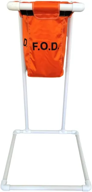 FOD Bag and PVC Stand with FOD Logo Made from 1000 Denier Cordura