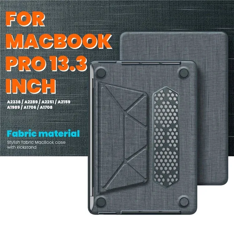 For MacBook Pro 13 inch (2022) / (2020) / (2018) A2338 M1 / M2 A2289 A2251 A2159 A1989 A1706 A1708 Laptop Case Anti