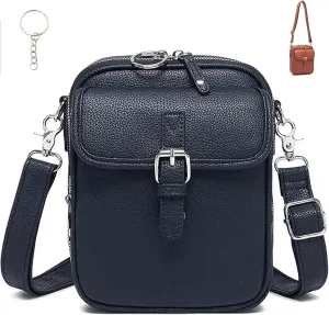 Forcipower Crossbody Leather Bag, Urvashi Leather Bag, Collaborate Wallet, Collaboraten1 Vintage Purse with Card Slots