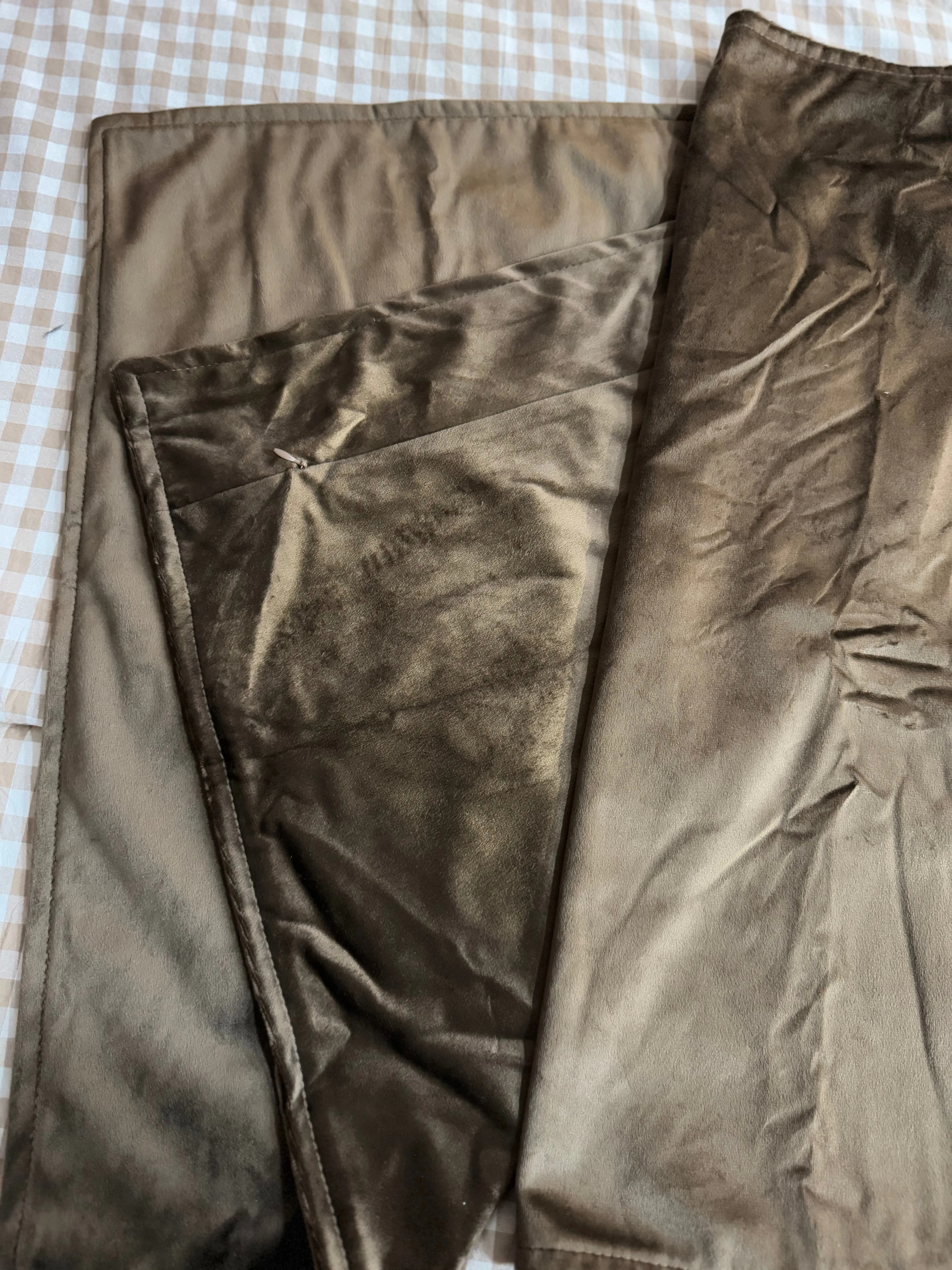French Style Velvet Euros - Set of 2