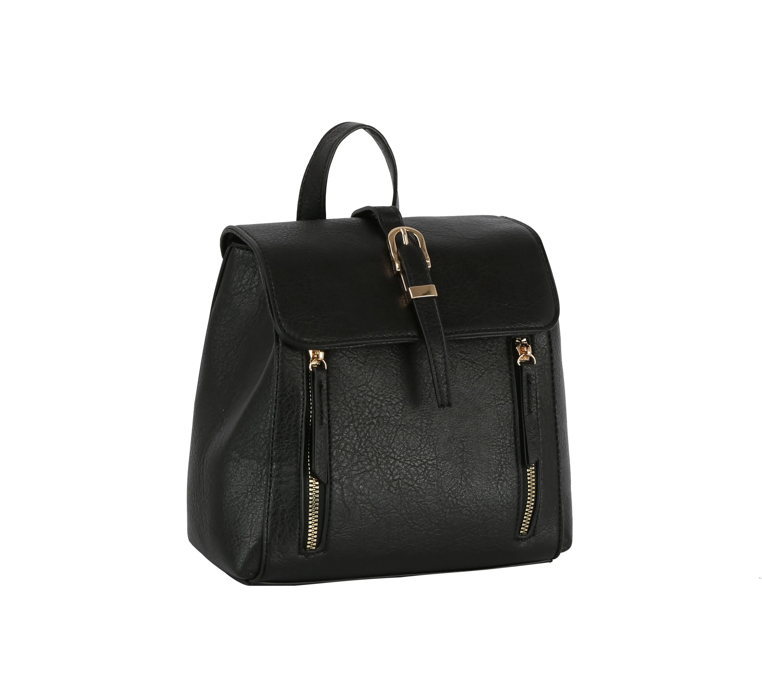 Front flap two pockets daily backpack