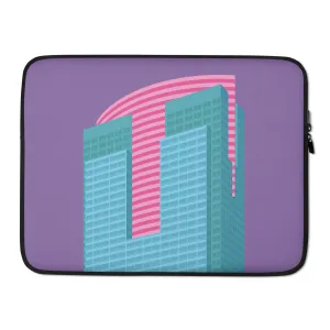 Gas Company Tower Laptop Sleeves