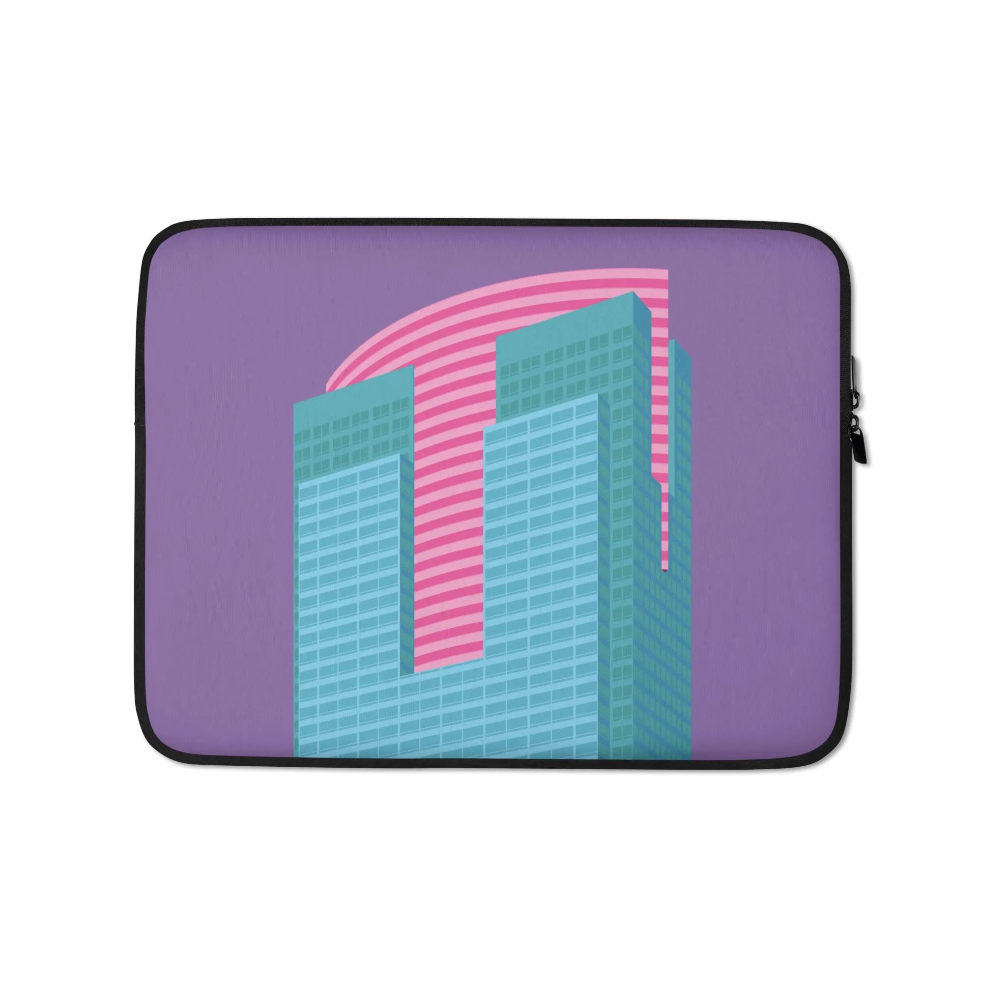 Gas Company Tower Laptop Sleeves
