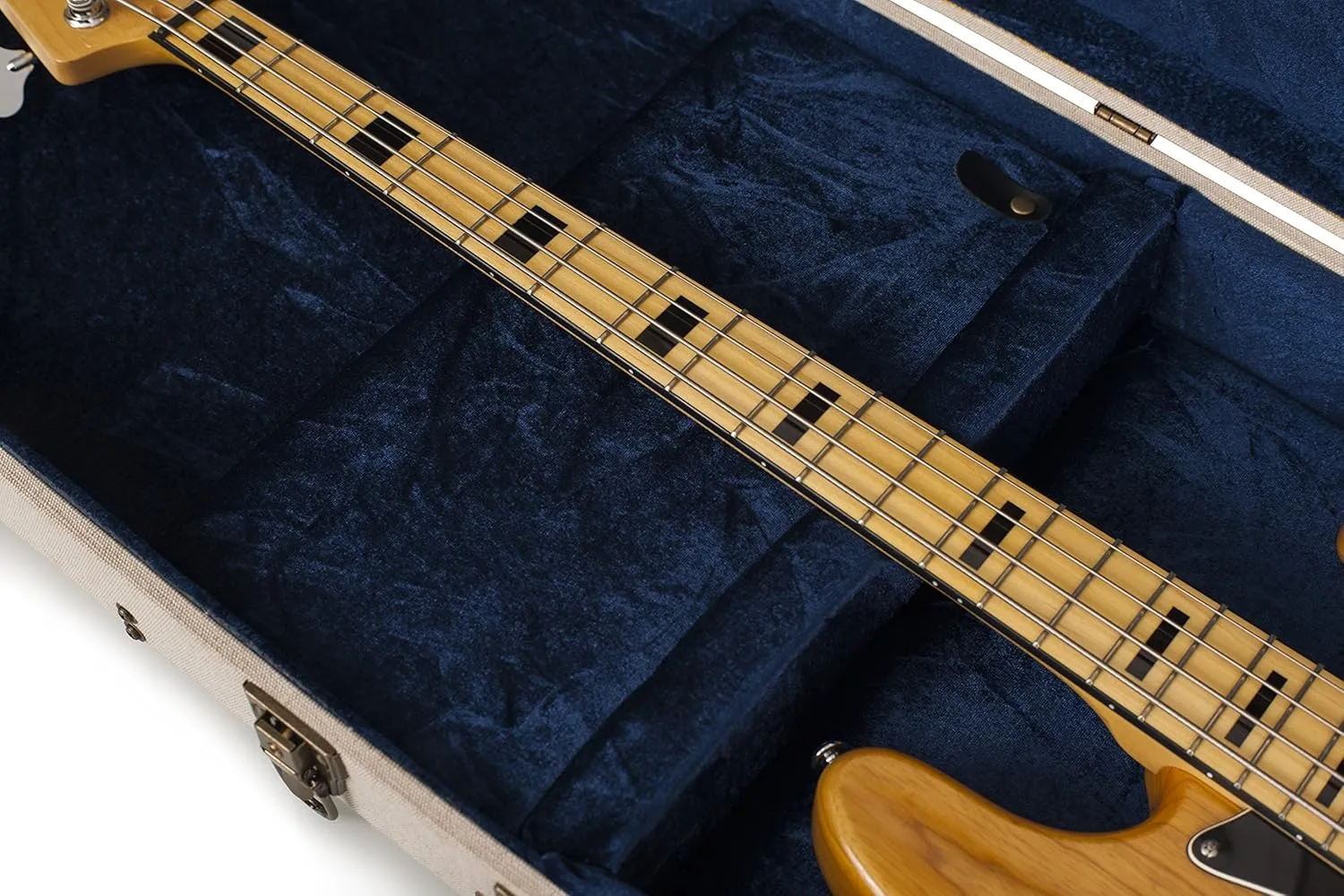 Gator Cases Journeyman Series Deluxe Wood Case for Electric Bass Guitars; Fits Fender Precision/Jazz Bass, & More (GW-JM-BASS), GW-JM BASS