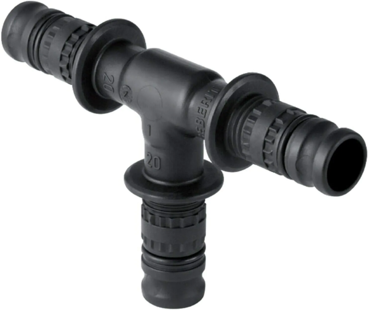 Geberit Mepla Fitting Elbow Sleeve Transition T-Piece Screw Connection Reduction Coupling (T-Piece, 16 mm)