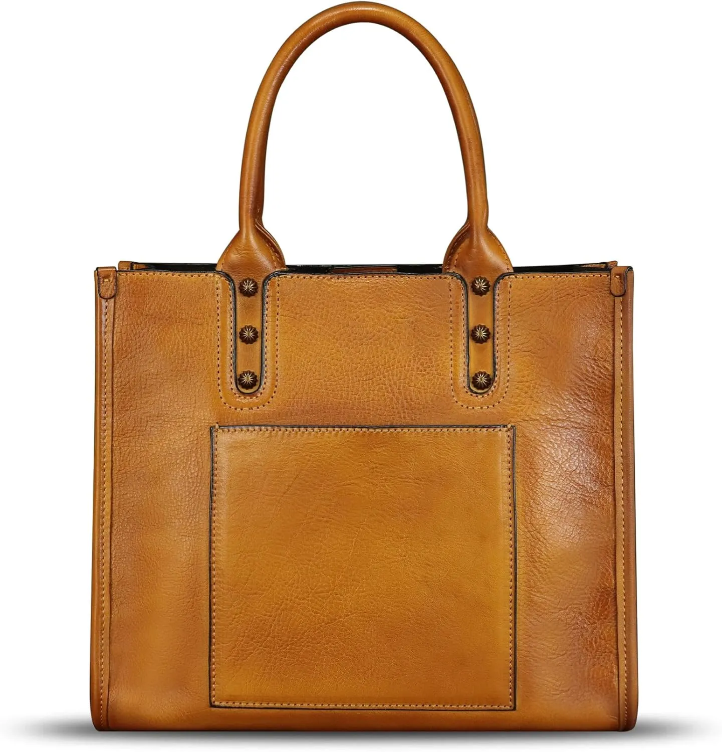 Genuine Leather Purses and Handbags for Women Tote Bag Vintage Crossbody Shoulder Bag Top Handle Bag Satchel