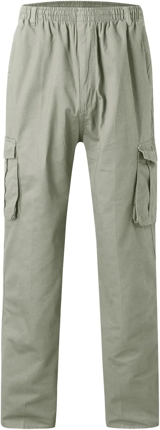 GIERIDUC Men Outdoor Cargo Pant Best Travel Pants for Long Flights Men's Mens Long Underwear Pants Mens Khaki Pants Outdoor