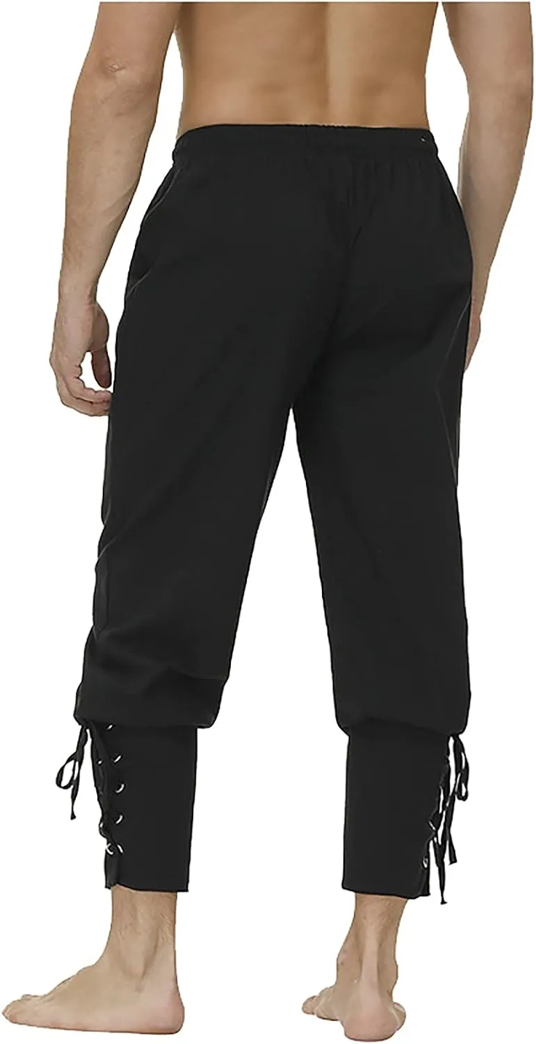 GIERIDUC Men's Pleated Front Dress Pants Mens Extra Long Jogging Pants Big and Tall Men Sweatpants Slim Fit Joggers for Men