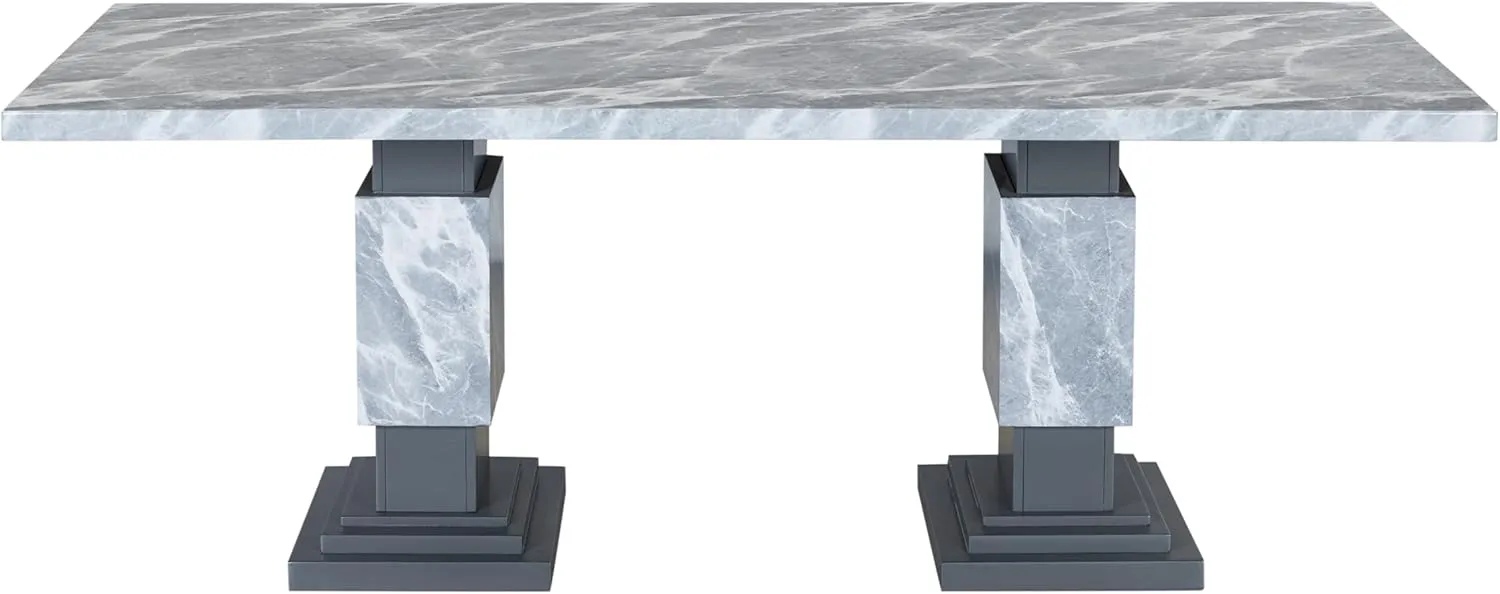 Global Furniture USA D1212 Grey Dining Table