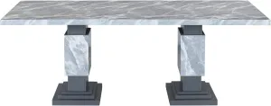 Global Furniture USA D1212 Grey Dining Table