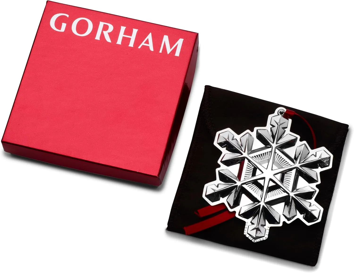Gorham 2024 Sterling Silver Snowflake Ornament 55th Edition