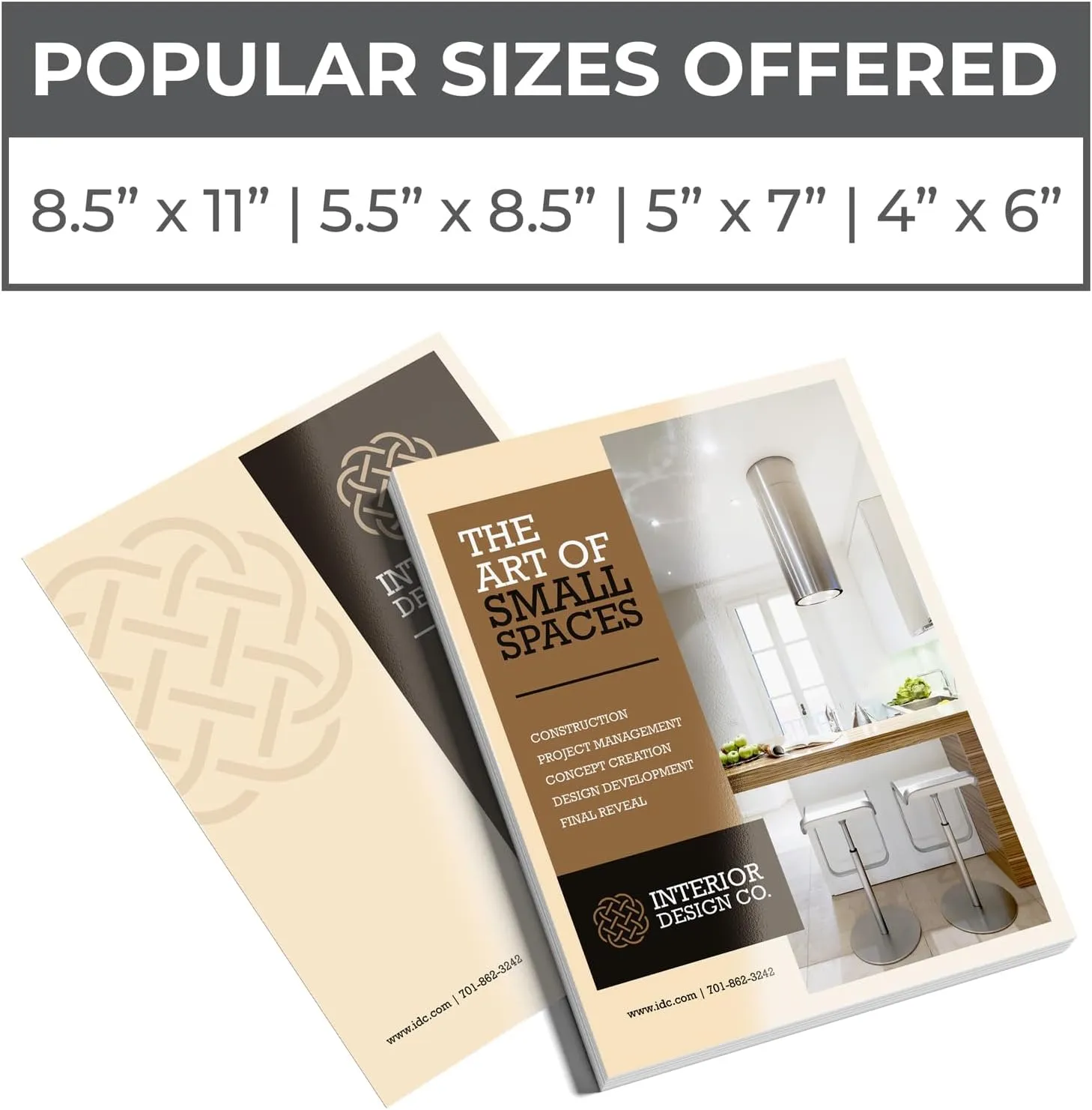 GotPrint Custom Bulk Flyers, Glossy, Vertical | Upload Design or Add Text | Personalized Photo | Double-Sided Printing Available,4 x 6 Vertical, 100 Qty