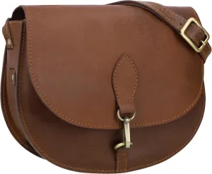 Gusti Genuine Leather Handbag - Wiebke Leather Purse for Women, Crossbody Shoulder Bag with Adjustable Strap, Secure Closure