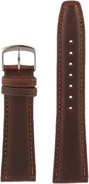 Hadley-Roma Men's MSM881XA-160 Oil-Tan Leather Watch Strap