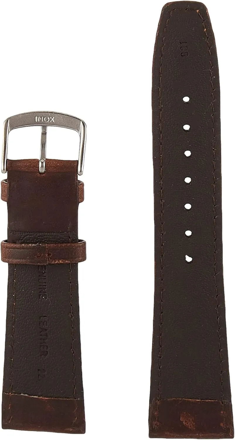 Hadley-Roma Men's MSM881XA-160 Oil-Tan Leather Watch Strap