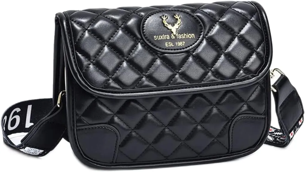 Hanbella Small Crossbody Bags for Women and Girls, Cute PU Leather Purses and Handbags for Teens, Women's Wristlet Clutch