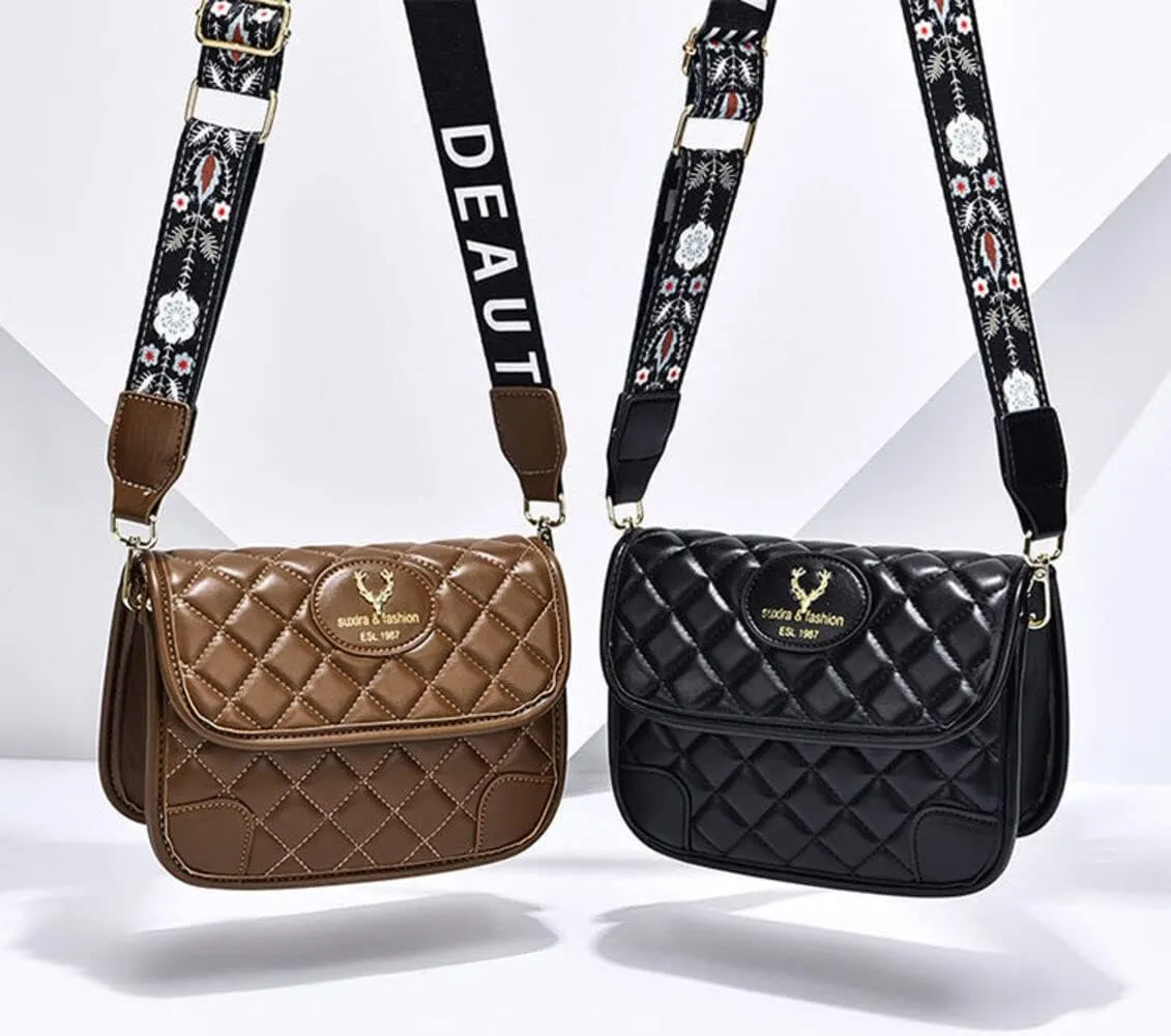 Hanbella Small Crossbody Bags for Women and Girls, Cute PU Leather Purses and Handbags for Teens, Women's Wristlet Clutch