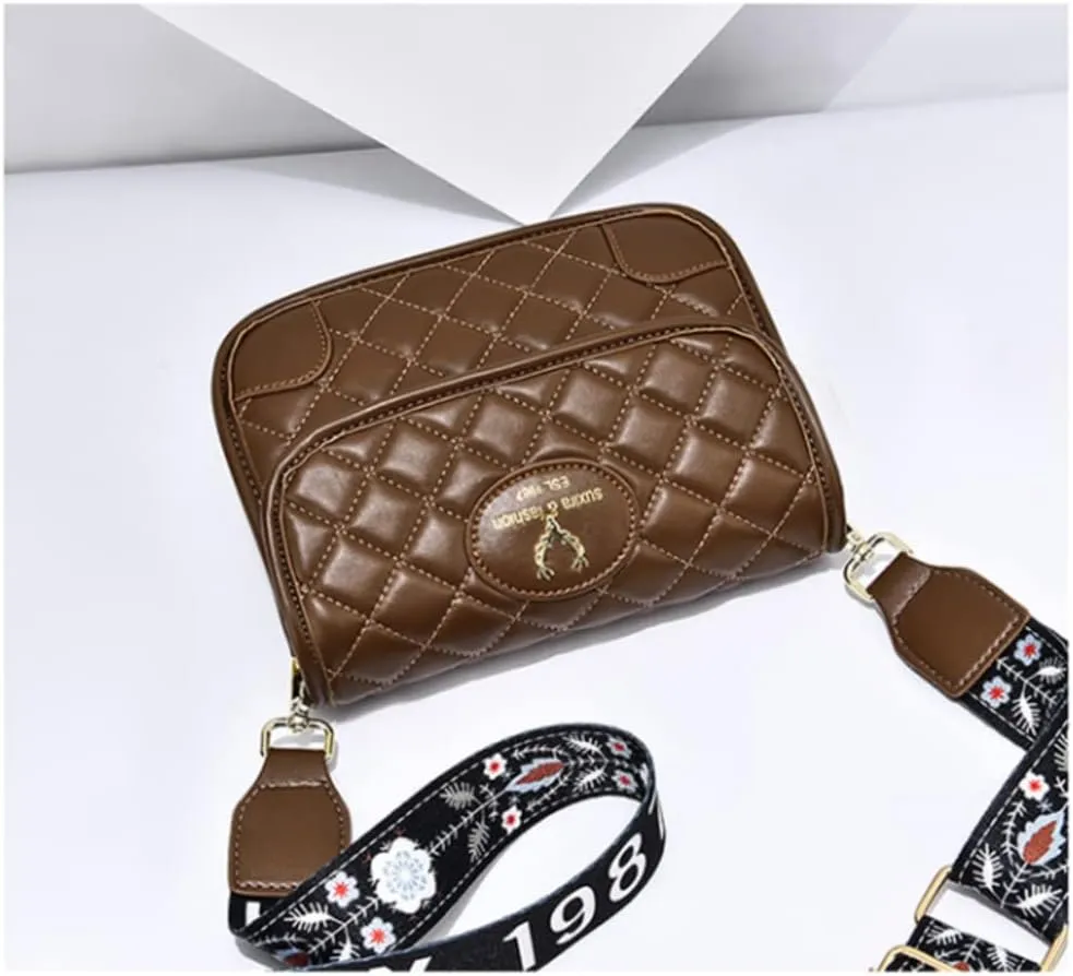 Hanbella Small Crossbody Bags for Women and Girls, Cute PU Leather Purses and Handbags for Teens, Women's Wristlet Clutch