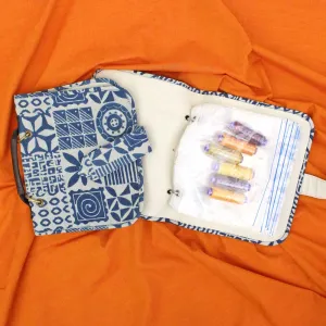 Handmade Block Printed Thread Organizer Book